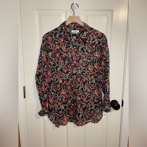 Isabel Etoile Marant Floral Button Down Shirt